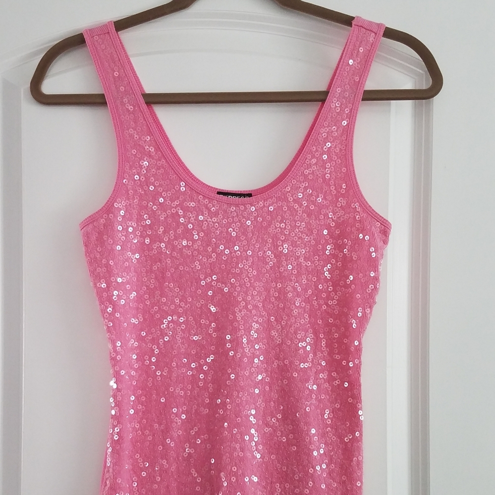 EXPRESS Sequin Tank